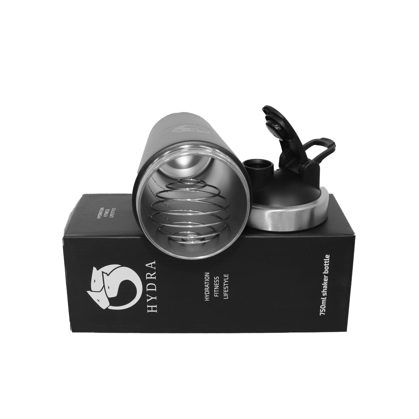 Premium Hydra Shakers- 750ml Stainless Steel Shaker Striped