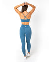 Elevate Leggings - Slate Blue