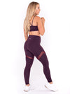 Evolve Leggings - Plum